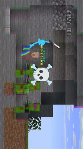 Blue stickman edit #minecraft #bedrock #java #edit #stickman #alanbecker