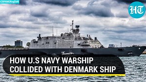 U.S Navy warship USS Minneapolis-St. Paul collides with Danish ship | Details