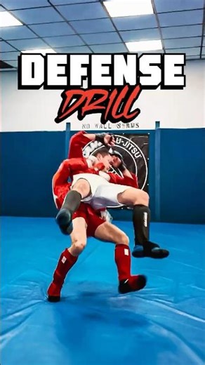 Defensive sambo drill - mat return takedown defense #grappling #judo