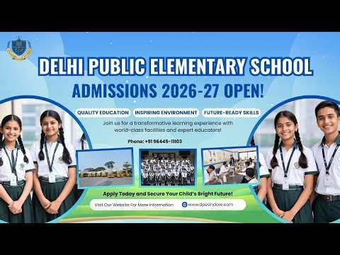 Welcome to Delhi Public Elementary School | Inspiring Young Minds