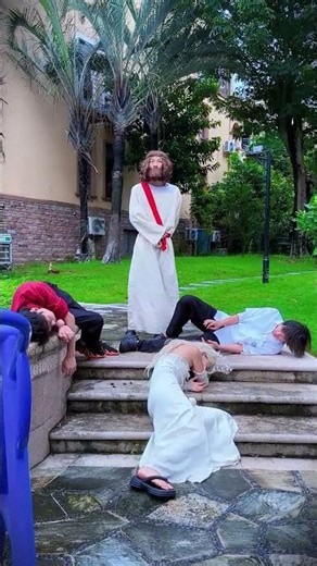 Why did they all faint#shorts#Angel#Jesus