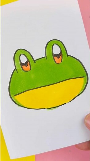 🐸 How to Draw a Kawaii Frog ✨ Step by Step