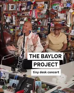 20K views · 836 reactions | #tinydesk •The musical and life partners’ playfulness and love for each other is on full display in this @thebaylorproject performance.⁠ ⁠ Watch The Baylor Project’s Tiny Desk Concert at https://youtu.be/PbM82phaaeg ⁠ NPR Music Photo: @joshualbryant | Joshua Bryant/NPR | The Baylor Project | Facebook