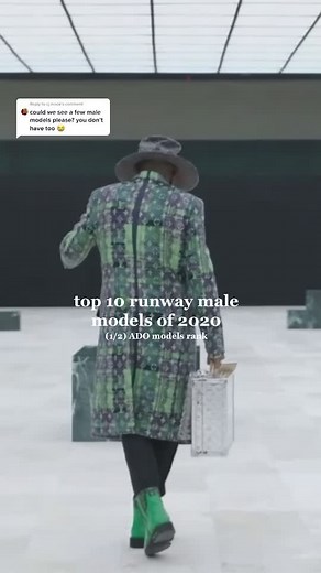 Top 10 Runway Male Models of 2020