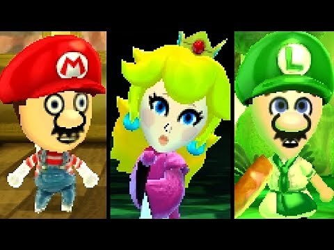 Super Mario Miitopia ALL CHARACTERS (3DS)