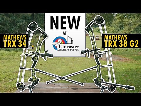 2021 Mathews Target Bows | TRX 34 and TRX 38 G2