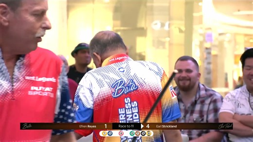 Vintage Efren Reyes 🔥 So, so, so good - shot of the tournament so far? 👏 #WNTLegends | Matchroom Pool