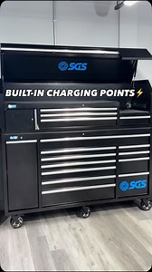 Power. Storage. Sorted⚡🔧 The SGS 72” Tool Chest keeps your tools charged, organised, and ready to go — all in one serious setup. #SGSTools #ToolStorage #WorkshopSetup #GarageGoals #PoweredStorage | SGS Engineering