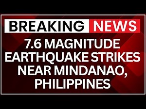 Philippines Earthquake Today: 7.6 Magnitude Earthquake Hits Mindanao | NewsX