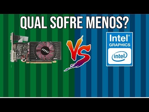 Sobrou nada pra Geforce Betinha, Intel HD 4400 vs GT 620, o comparativo em games!