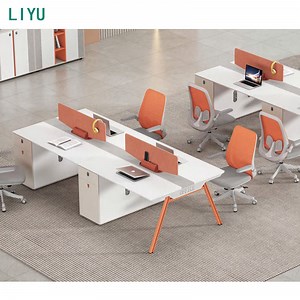 [Hot Item] Liyu Home Office Wooden Writing Computer Desks Modern Office Desk Simple Office Furniture Small Study Table Partition