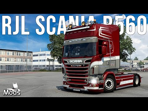 ETS2 1.40 MODS ★ Truck Tuning ▶️ RJL Scania R560 [Crafting with Maximus]