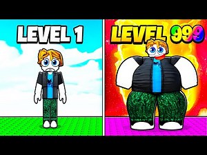 I Became the *FATEST* Person on Roblox - !