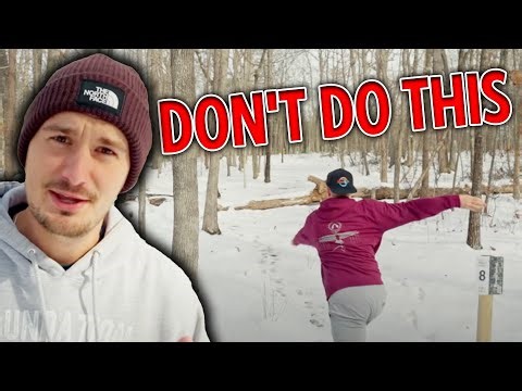 We Broke Every Rule of Winter Disc Golf | Disc Golf in the Snow