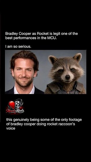 Rare Footage of Bradley Cooper Doing Rocket’s Voice Proves How Good This Performance Really Is