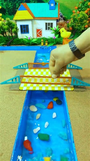 Crafting a Strong Mini Bridge Across a Tiny Stream