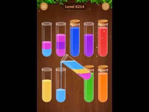 Water Sort - Color Sort Game Level 6211 - 6220 Walkthrough | PuzzleChallenge ✔️