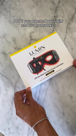 Lumin Skin on Instagram: "Forget socks. Get him better skin. FREE express shipping on Luminator bundles- get it in time Christmas!"