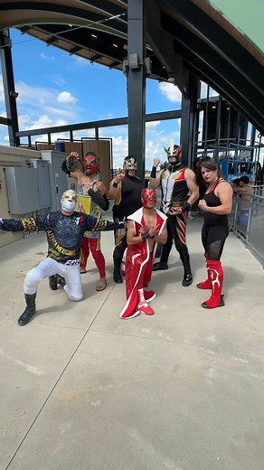 Lucha libre wrestling at Wichita Taco Fest - always a big hit with the families. And if you ain’t down with that, I got two words for ya. | Wichita By E.B.
