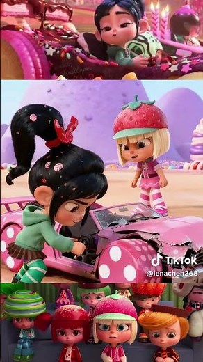 Wreck-It Ralph Vanellope Von Schweetz & Taffyta Muttonfudge Ruined By Al Sugar Rush Besties Forever