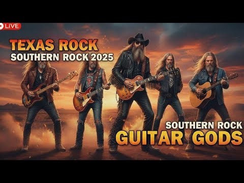 Texas Rock & Southern Rock 2025 | Guitar Gods & Epic Solos | Inspired ZZ Top & Skynyrd Style