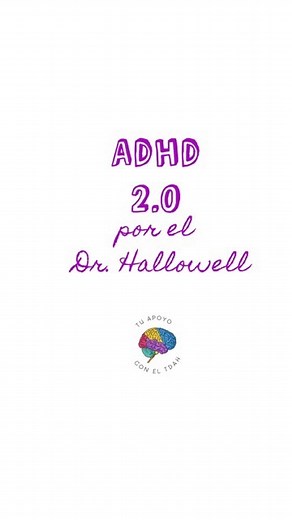 Hoy te presento un video del Dr. Hallowell leyendo su libro ADHD 2.0. ADHD 2.0 es un libro extraordinario del Dr. Edward H. Hallowell y el Dr. John J. Ratey quienes profundiza en el mundo del Trastorno por Déficit de Atención e Hiperactividad (TDAH) con nuevas ideas y estrategias prácticas. Este es un libro presenta las investigaciones del Dr. Hallowell y puntos de vista previos. Es una lectura accesible ya que presenta el material académico en inglés cotidiano, lo que lo hace cercano. ¿Sabías q