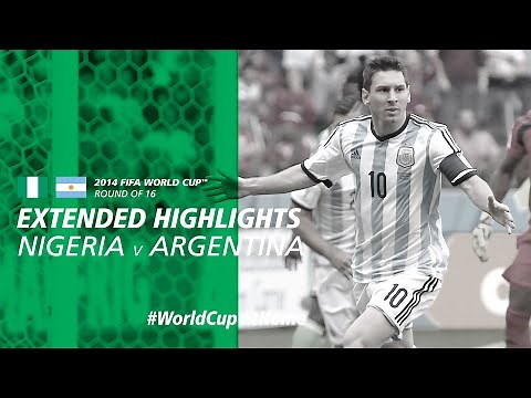 Nigeria 2-3 Argentina | Extended Highlights | 2014 FIFA World Cup