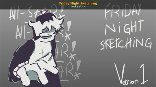 Friday Night Sketching Mod for Friday Night Funkin' | FNF Mods