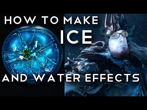How to make broken ICE on miniature bases - Water effects