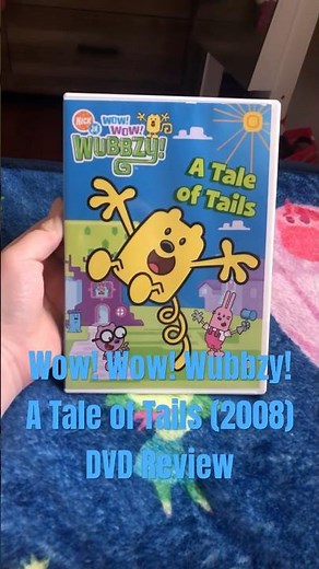 Wow! Wow! Wubbzy! A Tale of Tails (2008) DVD Review #wowwowwubbzy #nickelodeon 🐁