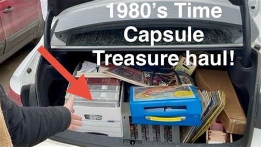 1980s time capsule treasure haul full of surprising finds