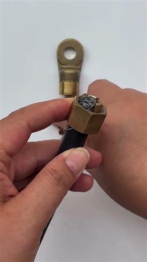 DIY Brass Cable Joint Fitting Tutorial #shorts