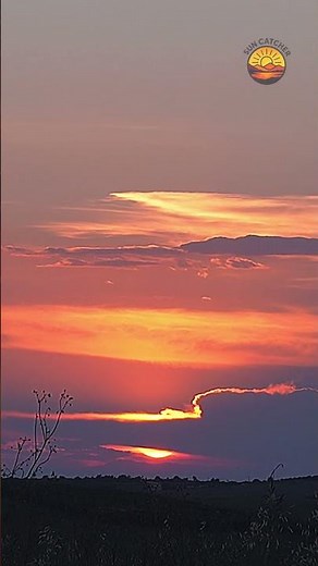 Mesmerizing Field Sunset Time-Lapse #suncatcher #timelapse