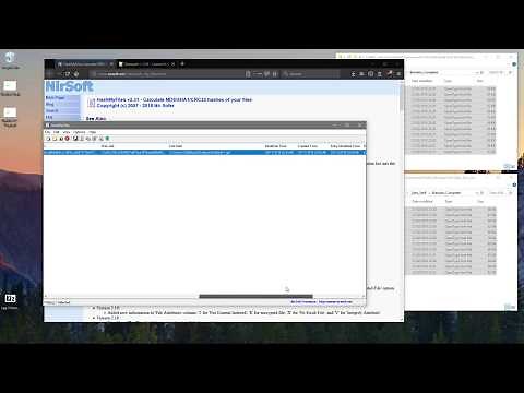 HashMyFiles a freeware tool to compare file content using MD5, SHA1 and CRC32