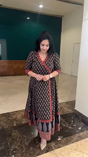 68K views · 645 reactions | 3 pannel Ajrak Anarkali | White feather | Facebook