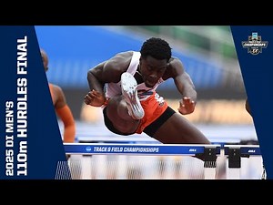 Men's 110m hurdles final - 2025 NCAA outdoor track and field championships