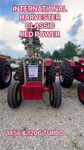 International Harvester Muscle Tractor Royalties 1456 & 1206 Turbocharged Diesel Power Houses