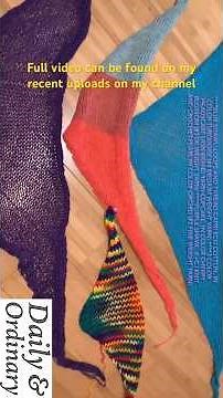 Let’s make a headscarf/shawl on an addi express or on any knitting machine #knittingmachine #addi