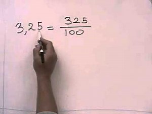 Conversion d un nombre décimal en Fraction