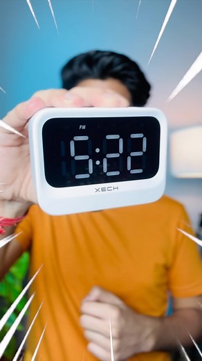 Himanshu Verma on Instagram: "Xech Alarm Clock for Students and Heavy Sleepers Mini Clock with Speaker Dual Alarm USB C Powered Loud Alarm for Table for Kids Bedroom Study. #GadgetLovers #TechGadgets #GadgetGeek #AlarmClock #NewGadgets"