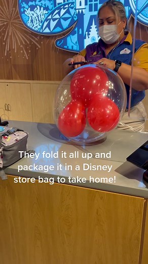 Take your Mickey ballon home with you! @disneyparks #disneyworld #disneyparks #orlandoairport