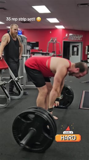 Extreme Exhaustion After 35 Rep Strip Set Workout