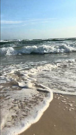 Surf on Johnson’s Beach in Perdido Key, Florida #florida #beach #asmr #asmrsounds #asmrvideo
