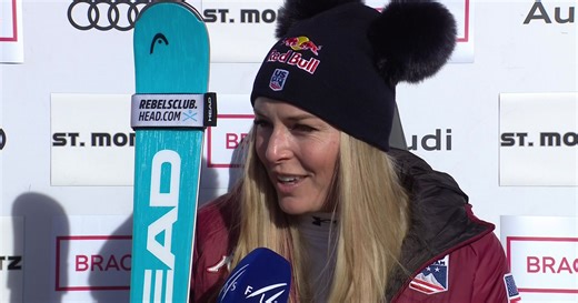 Lindsey Vonn wint eerste Wereldbeker in St. Moritz sinds 2018 – “Ik was sneller dan ik had verwacht”