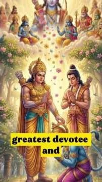 Hanuman Story in 60 Seconds 🔥 The Most Powerful Devotee Ever! | Ramayana Explained #hanuman