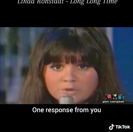 Linda Ronstadt - Long Long Time Lyrics Video