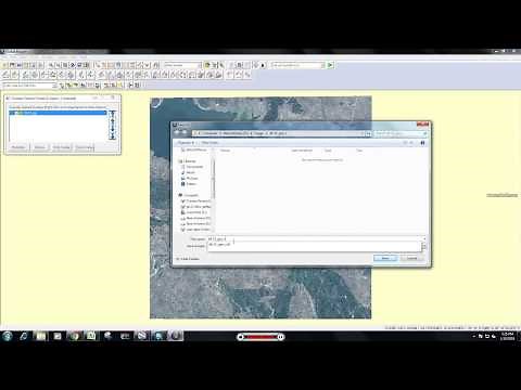 Georeferencing Satellite Image in Global Mapper
