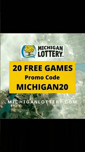 Michigan Lottery Offers 20 Free Online Games to New Players #ad #michigan #michiganlottery