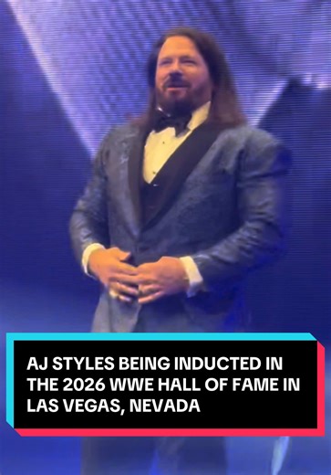 AJ Styles Inducted into 2026 WWE Hall of Fame