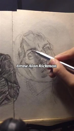 Draw Alan Rickman: Celebrating Severus Snape's Art